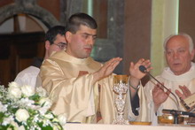 Padre Antonio Tremigliozzi prima Santa Messa